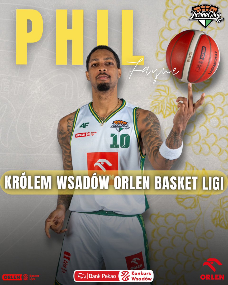 phil fayne vinner pekao s.a. slam dunk-konkurranse med imponerende stil og kraftfulle dunk.