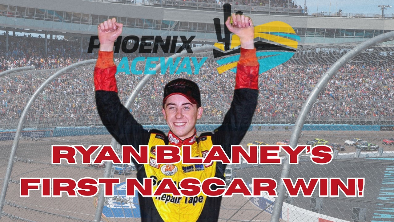 nascar: goodyear og blaney vant spennende løp i phoenix med imponerende innsats.
