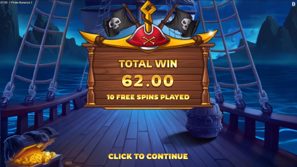 Pirate Bonanza 2 kasinospill