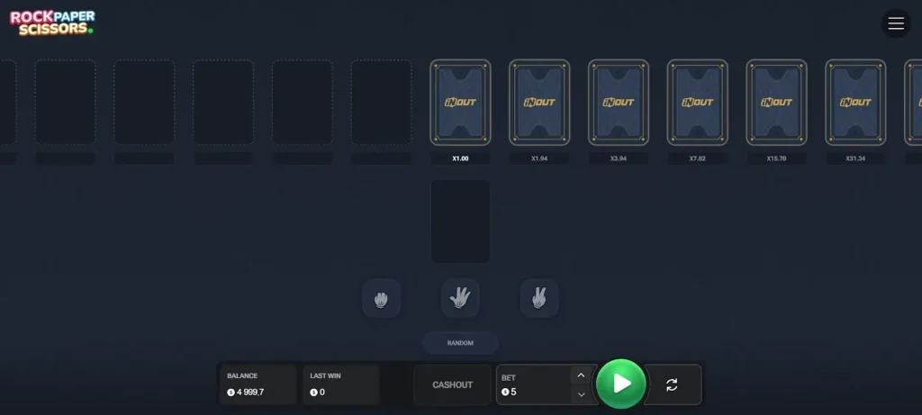 Rock Papper Scissor kasinospill