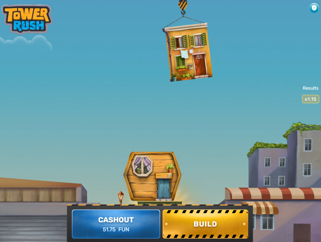 Tower Rush kasinospillet
