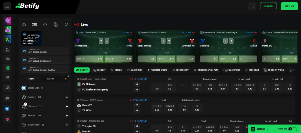 Betify bonuskode casinospill